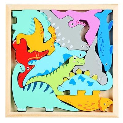 Lisslune | Colorful 3D Tangram Puzzle: Stimulate Creativity and Learning