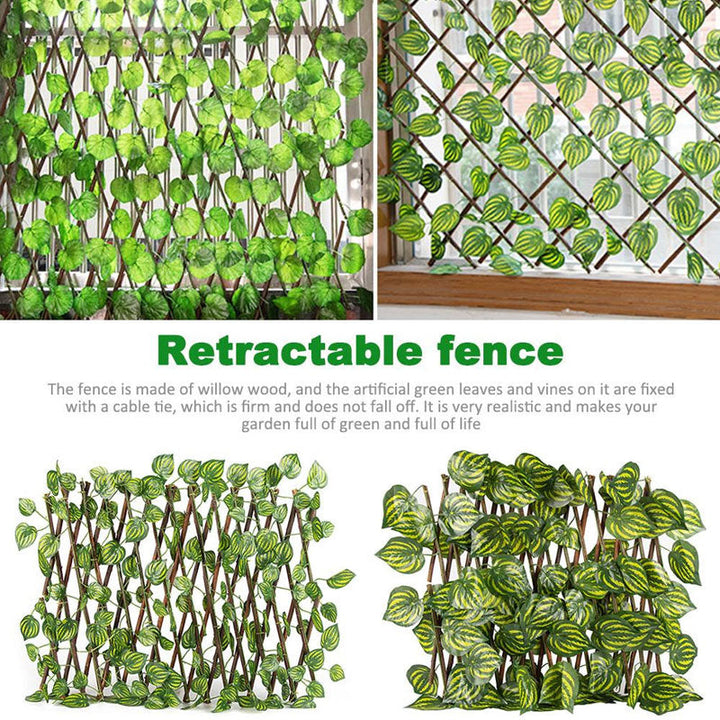 Lisslune | Adjustable Retractable Natural Looking Fence Cover