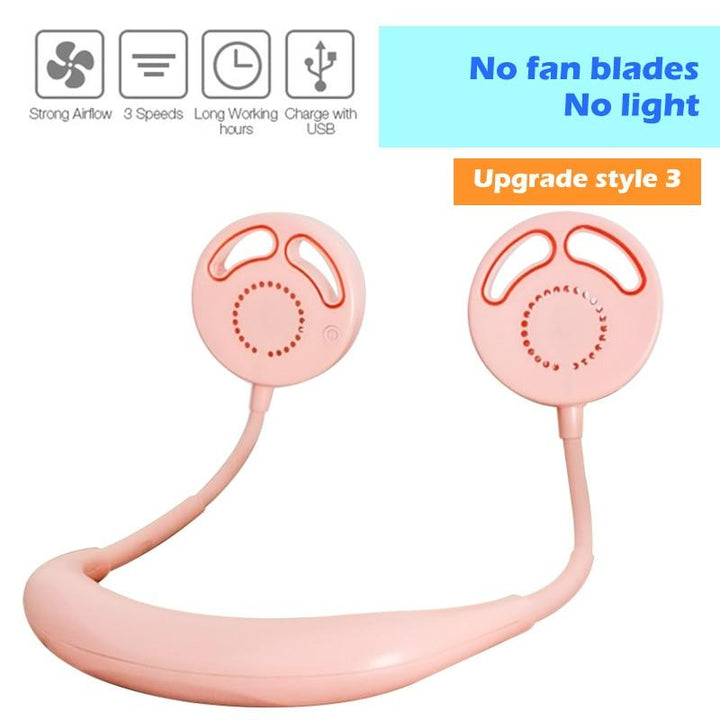Lisslune | Rechargeable USB Neck Fan