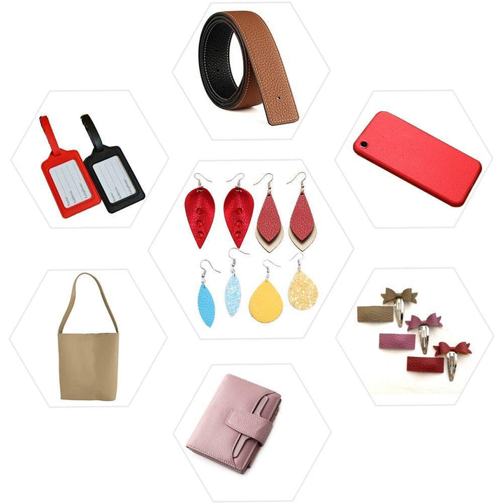 Lisslune | On a refined lychee-texture synthetic leather for creative DIY projects