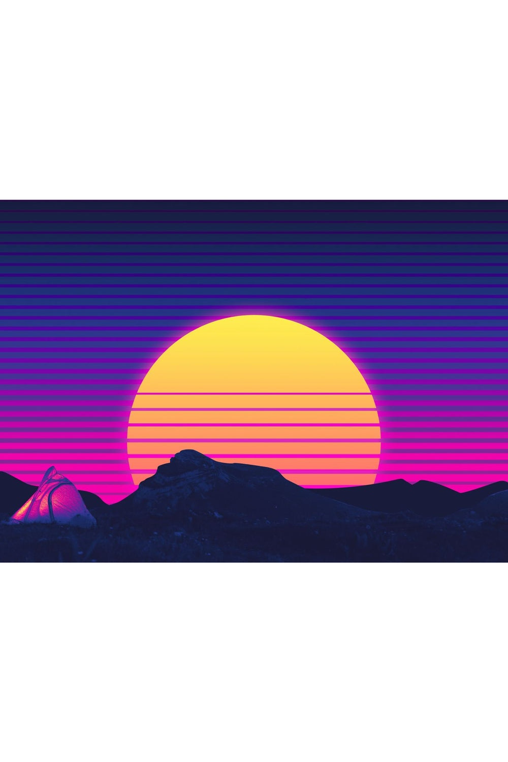 Lisslune | Night City View Poster