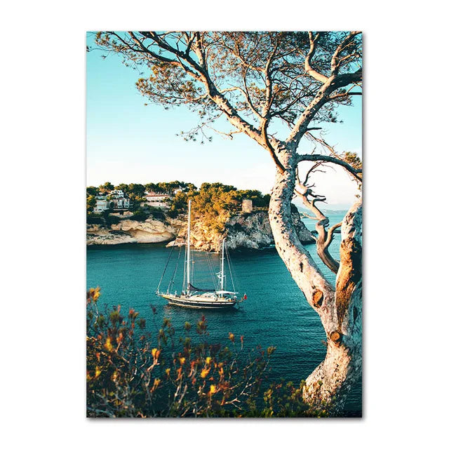 Lisslune | from a picturesque forest lake on canvas