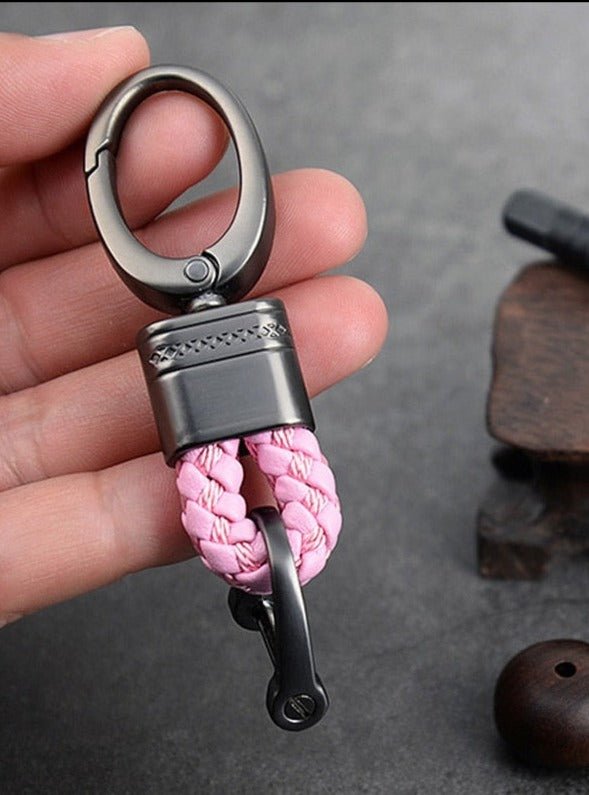 Lisslune | Braided loop keychain for car keys