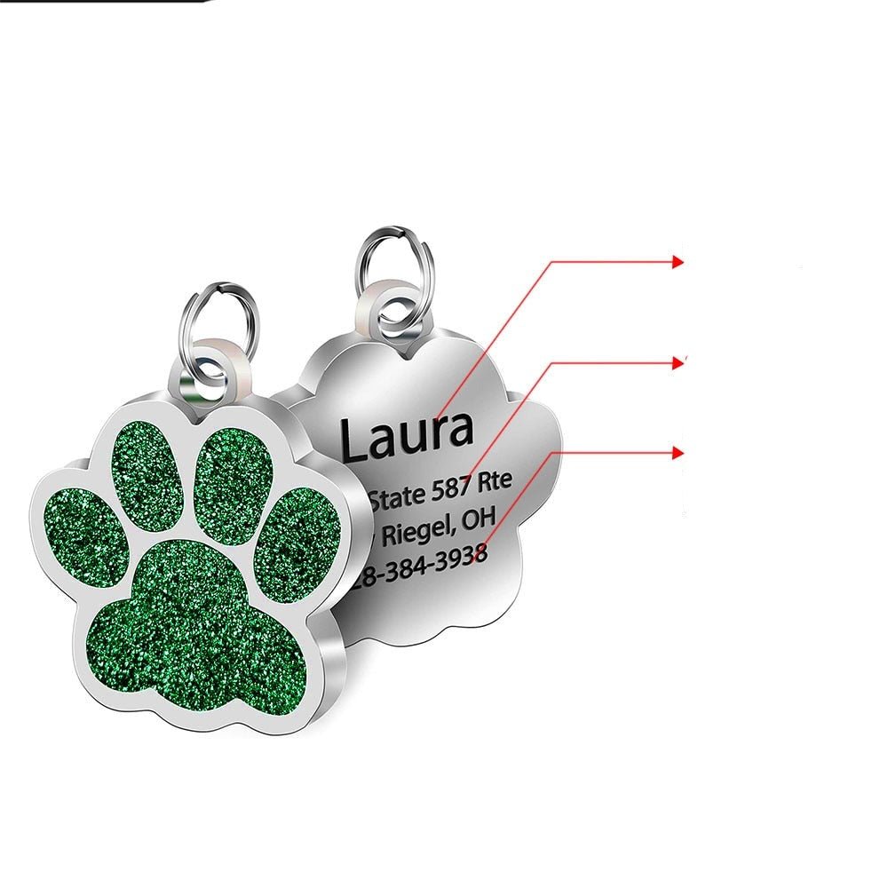 Lisslune | Personalized cat and dog collar tags