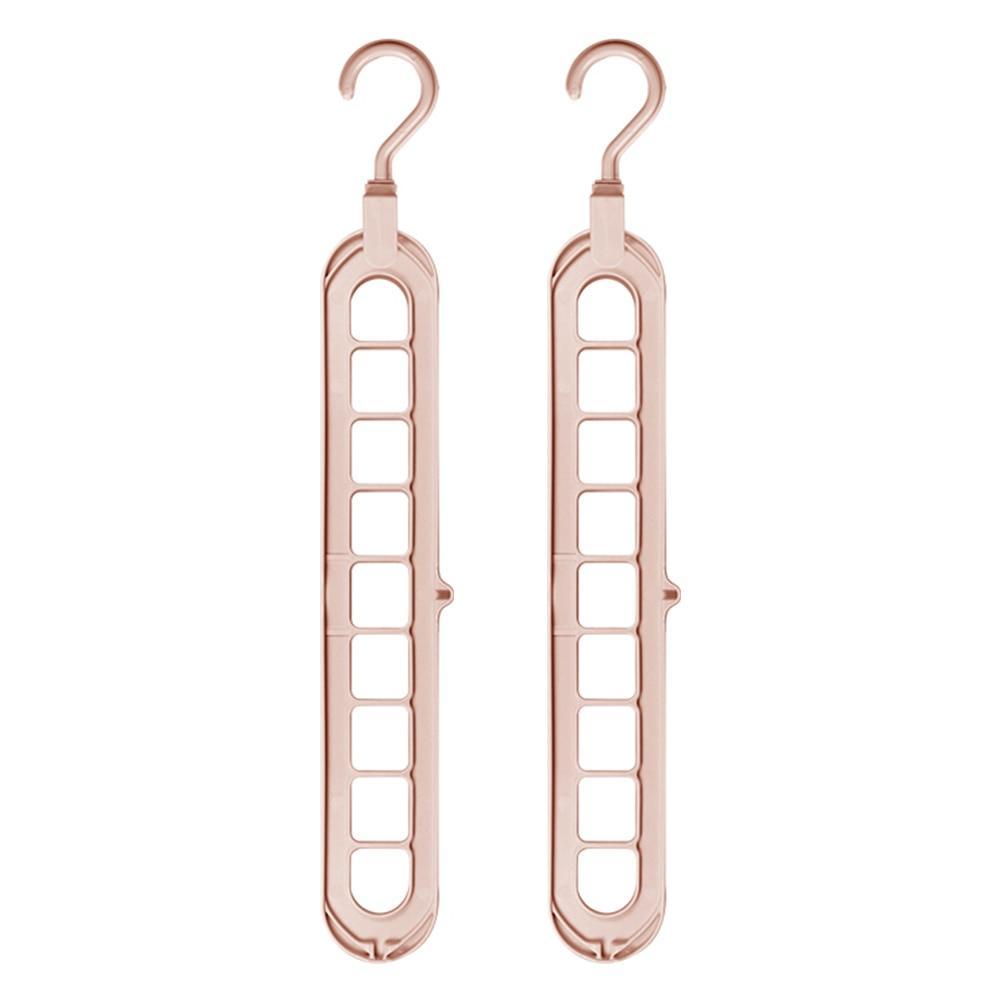 Lisslune | Chic circular 9-hole plastic closet organizer