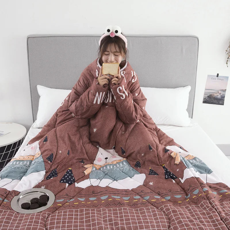 Lisslune | Lazy Time Wearable Sleeping Blanket
