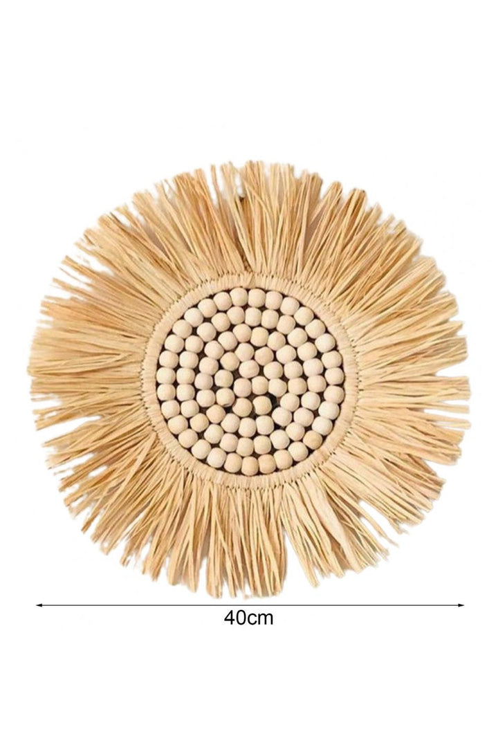 Lisslune | Straw Hat Style Mirror
