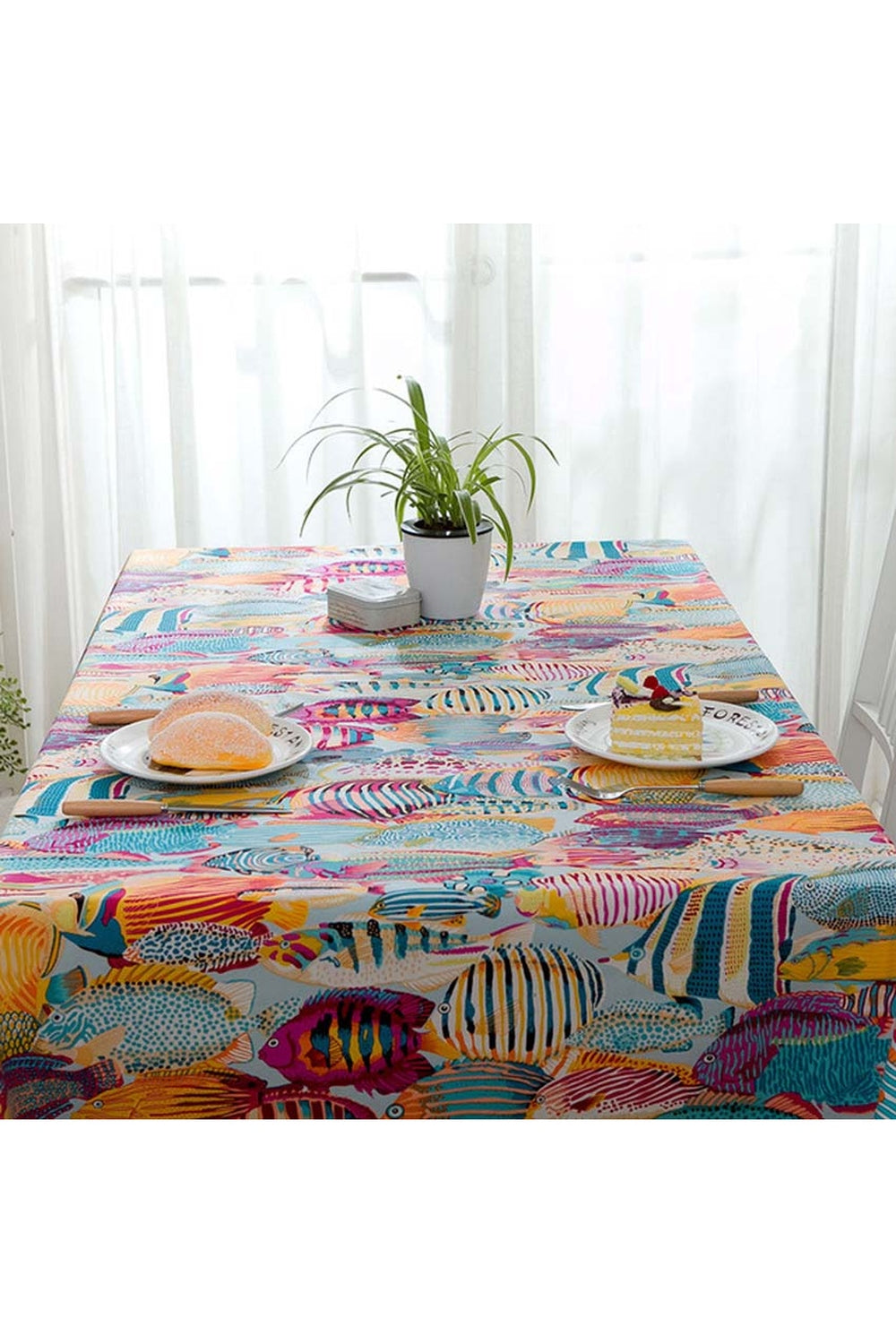 Lisslune | Tropical Fish Tablecloth