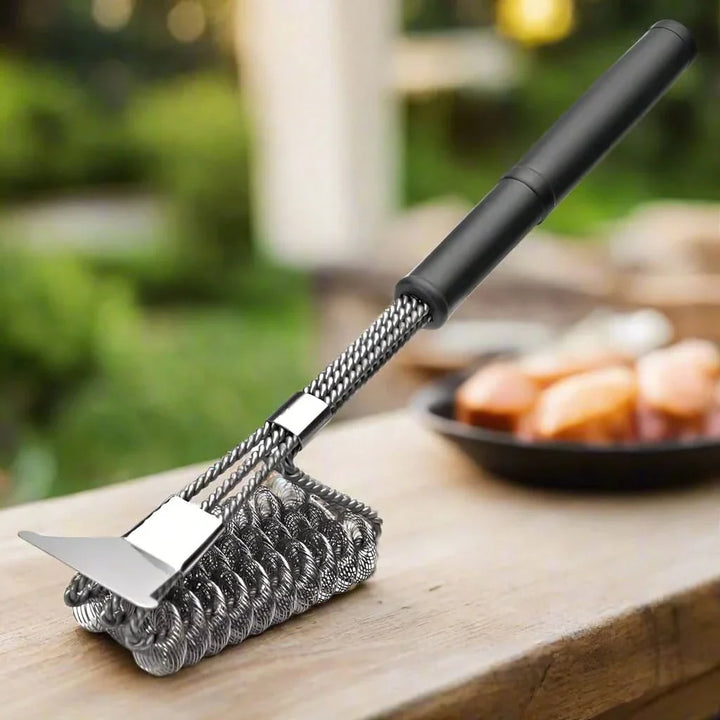 Lisslune | GrillMaster Bristle-Free Brush – Safe & effective for all grill grates