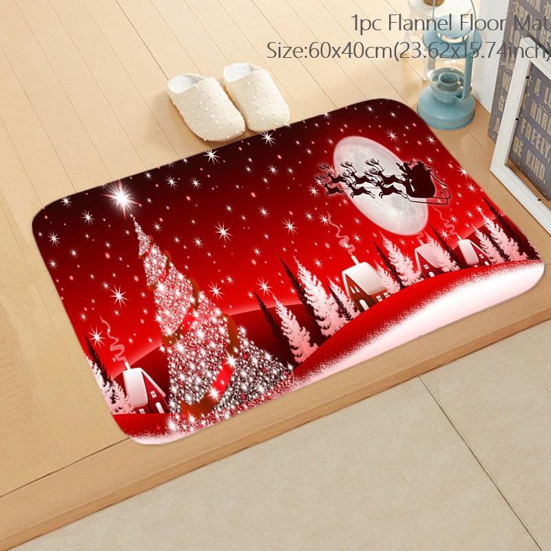 Lisslune | Cheerful Holiday Doormat for a Cheerful Welcome