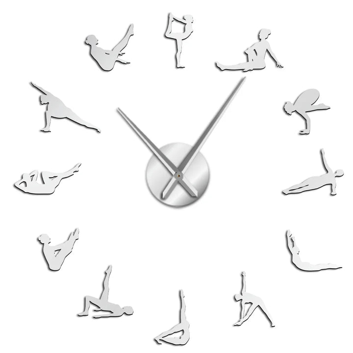 Lisslune | Pilates Poses DIY Wall Clock