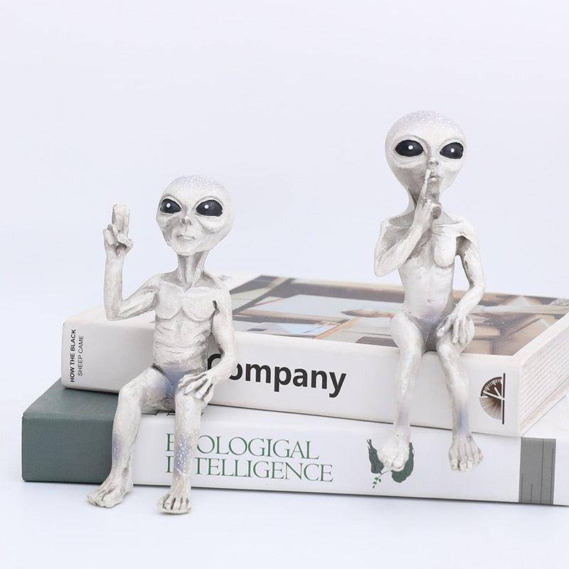 Lisslune | Extraterrestrial Joy: Fantastic Alien Figures Garden Set
