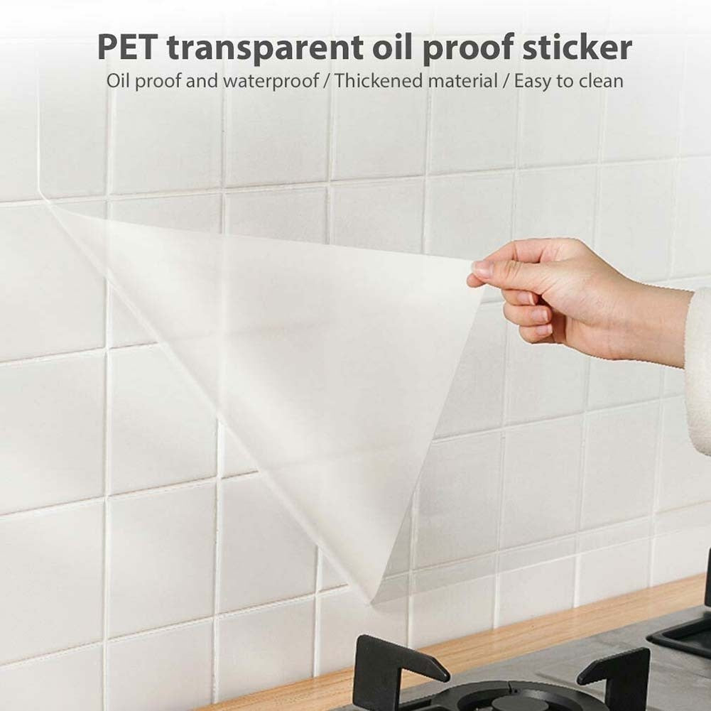 Lisslune | Splash Proof Transparent Wall Protector Sticker