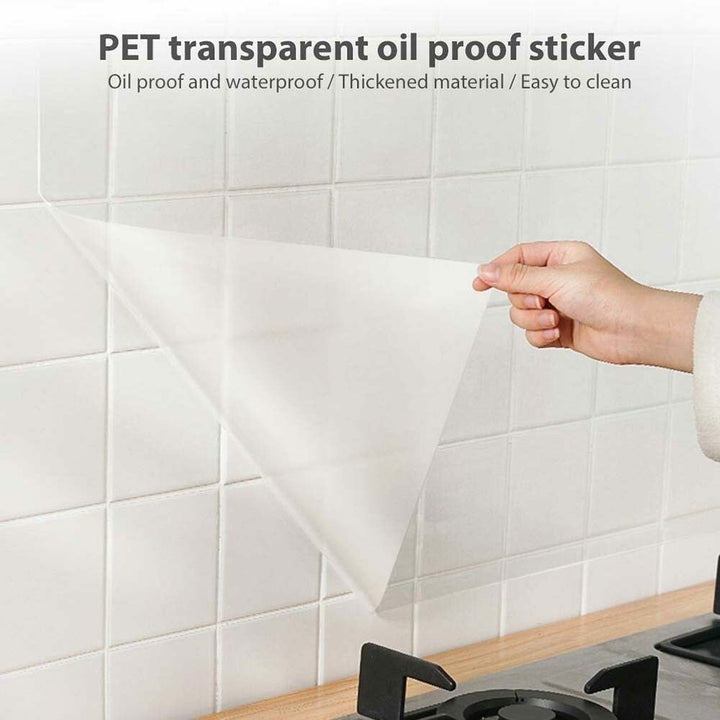 Lisslune | Splash Proof Transparent Wall Protector Sticker