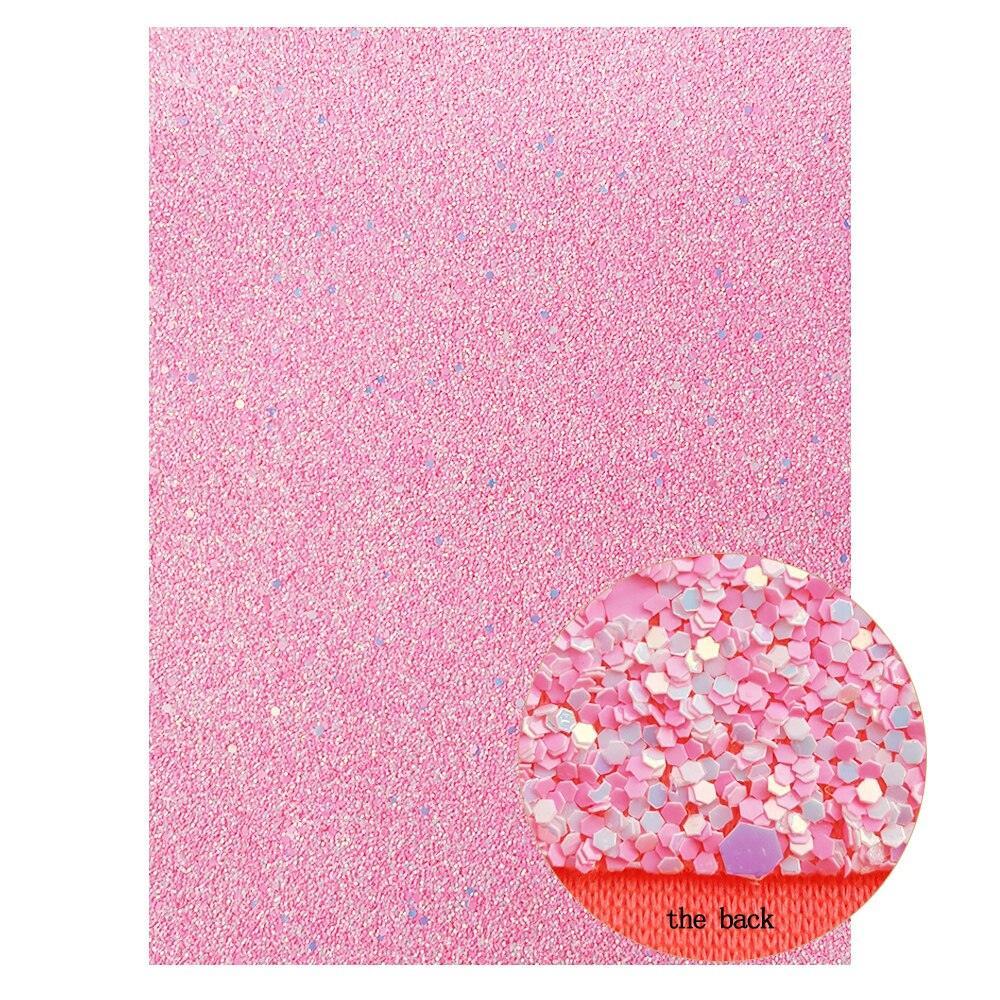 Lisslune | Glittering Chunky PU Leather Look: The Ultimate DIY Craft Companion