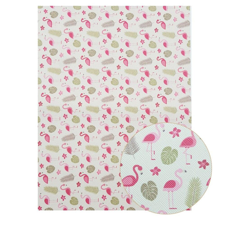 Lisslune | Lively Animal Print Synthetic Leather Sheets for Creative Handbag Designs