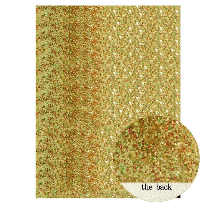 Lisslune | Luxurious Golden PU Leather Craft Sheets - Add a Touch of Luxury to Your DIY Projects!