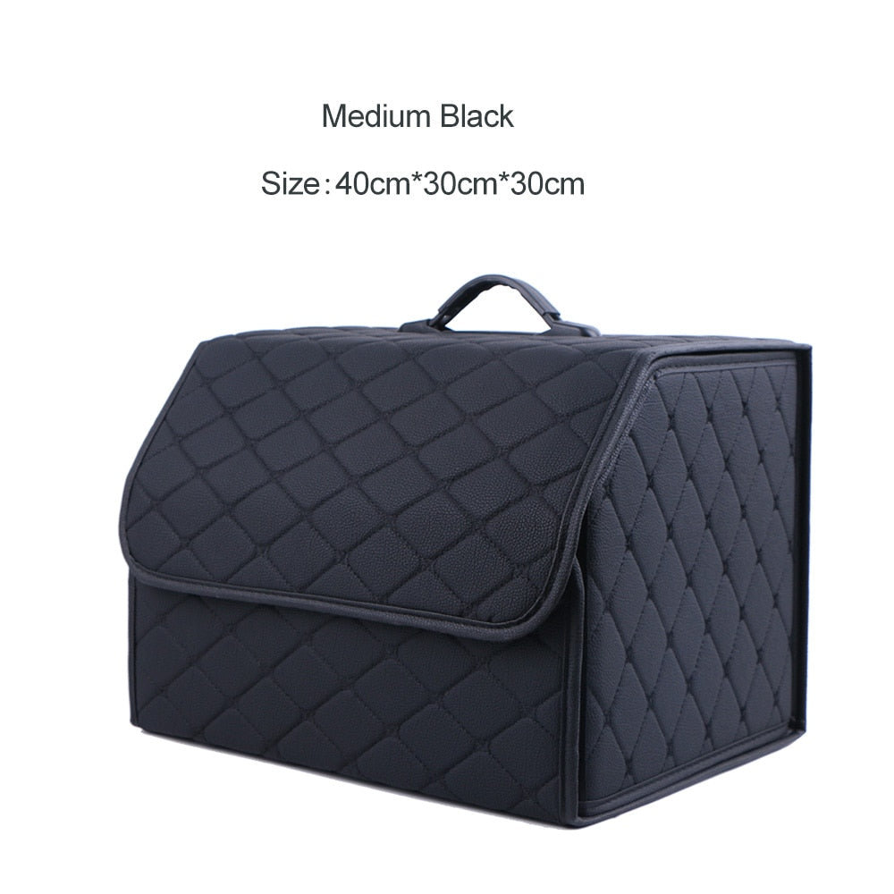 Lisslune | Leather trunk organizer