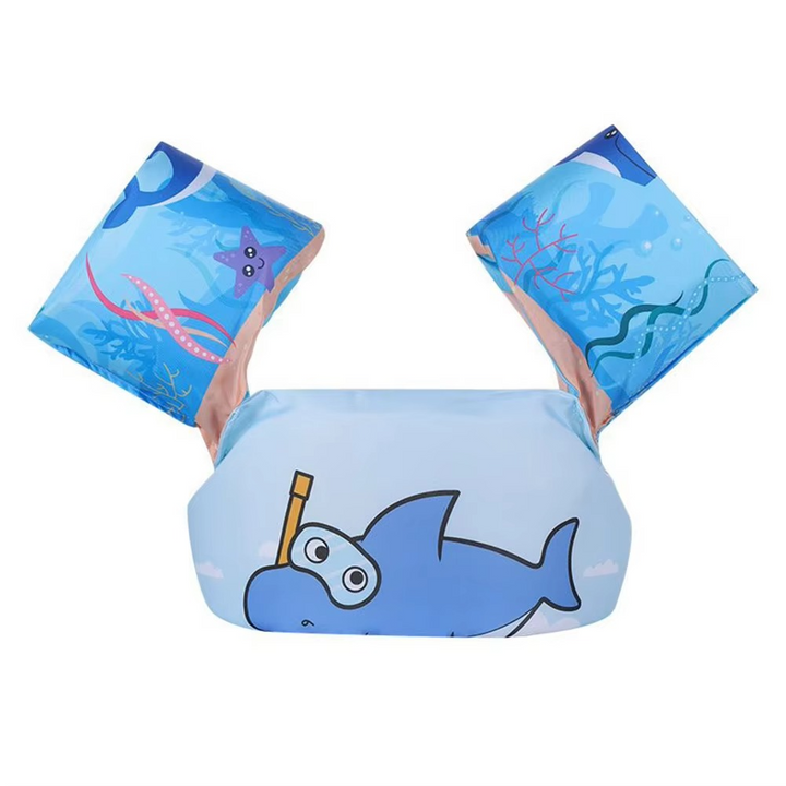Lisslune | Kids’ Swim Arm Float and Safety Vest for Water Confidence