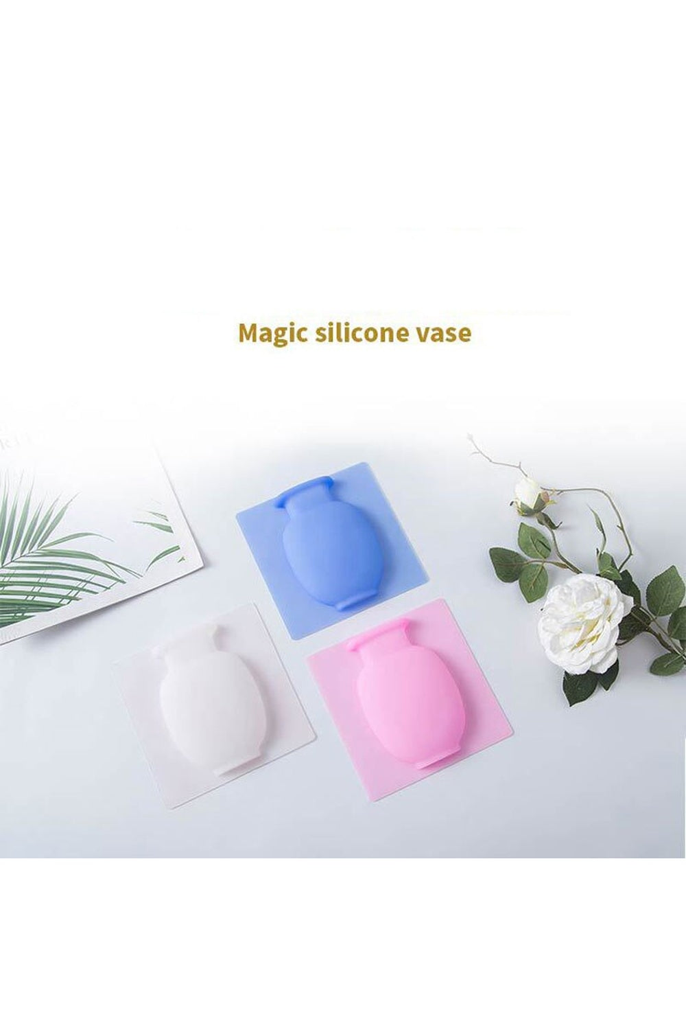 Lisslune | Silicone Sticky Flower Vases
