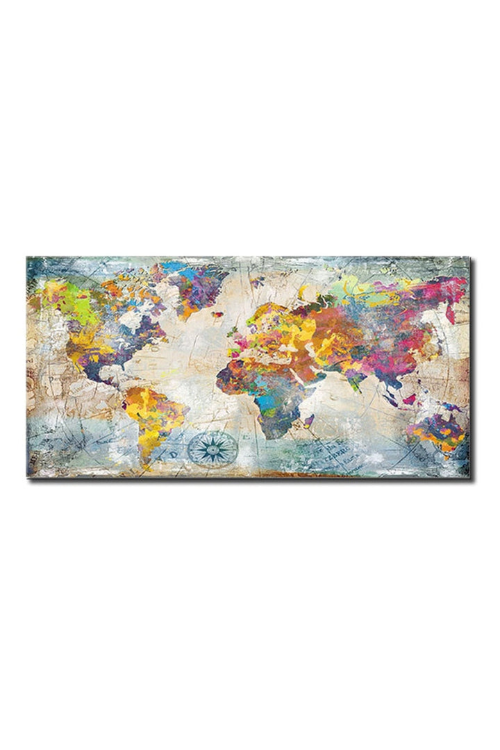 Lisslune | Academy World Map Canvas