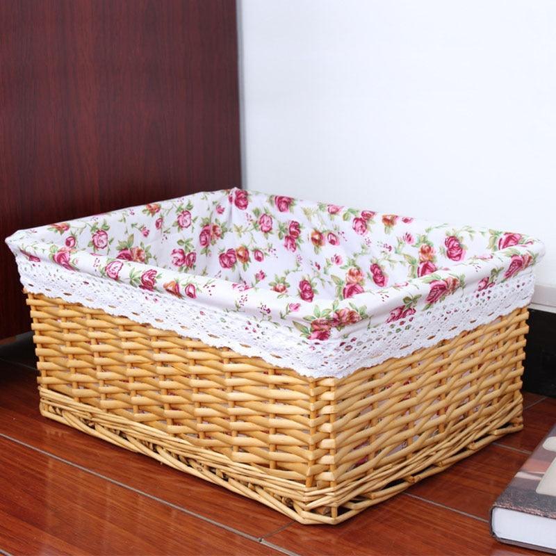 Lisslune | Eco-Chic handwoven willow storage baskets - sustainable style for every room