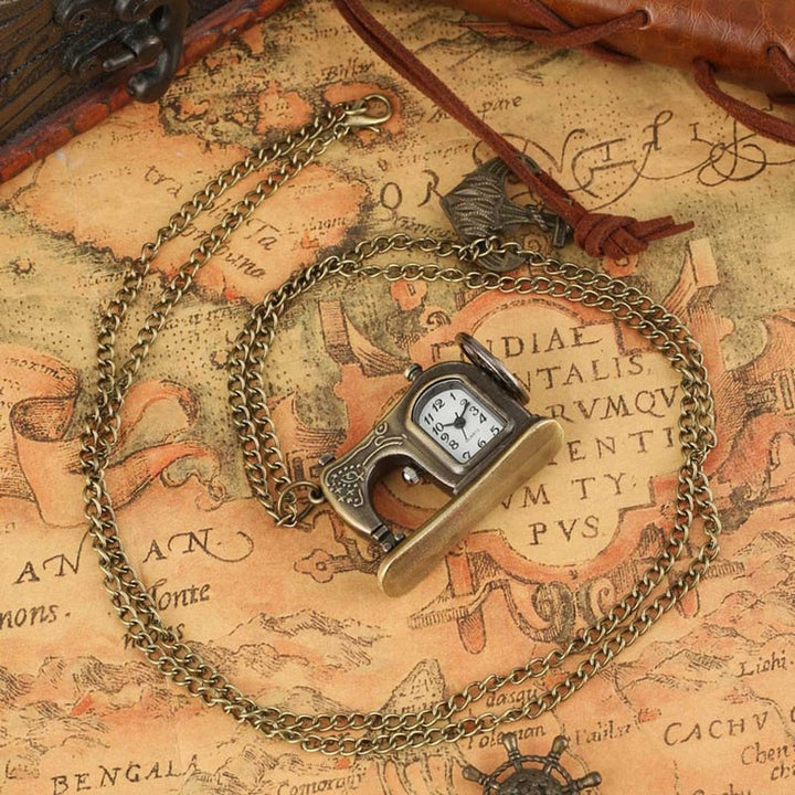 Lisslune | Antique Classic Sewing Machine Watch