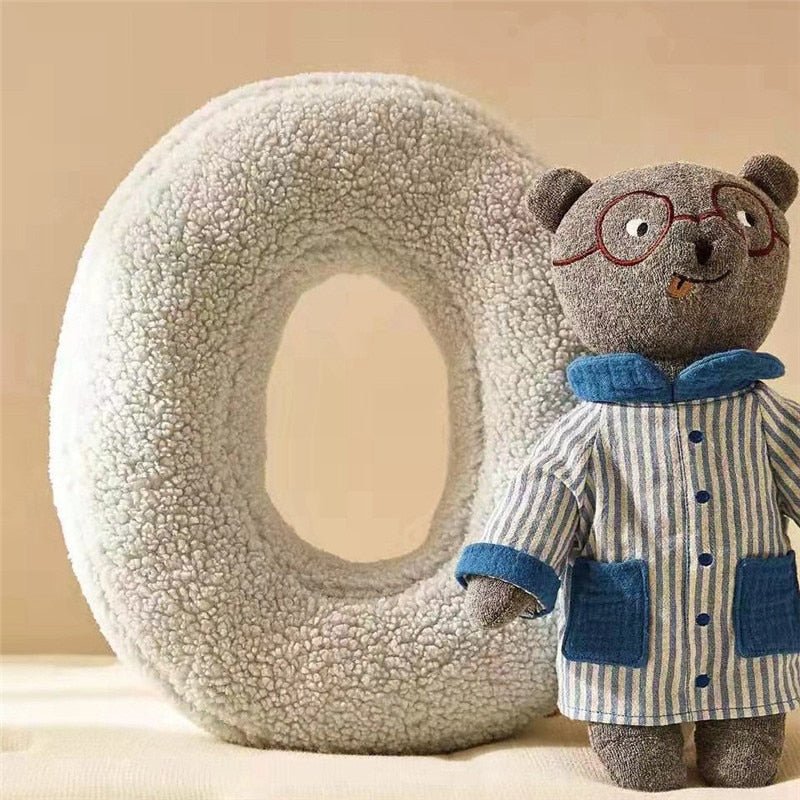 Lisslune | PlushLetter Pillow - Soft Letter Pillow for Bedroom and Children's Room