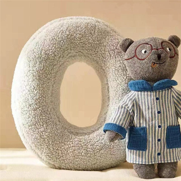 Lisslune | PlushLetter Pillow - Soft Letter Pillow for Bedroom and Children's Room