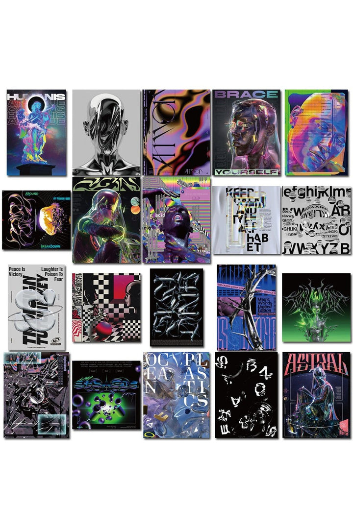 Lisslune | Art Graffiti Sticker Collection