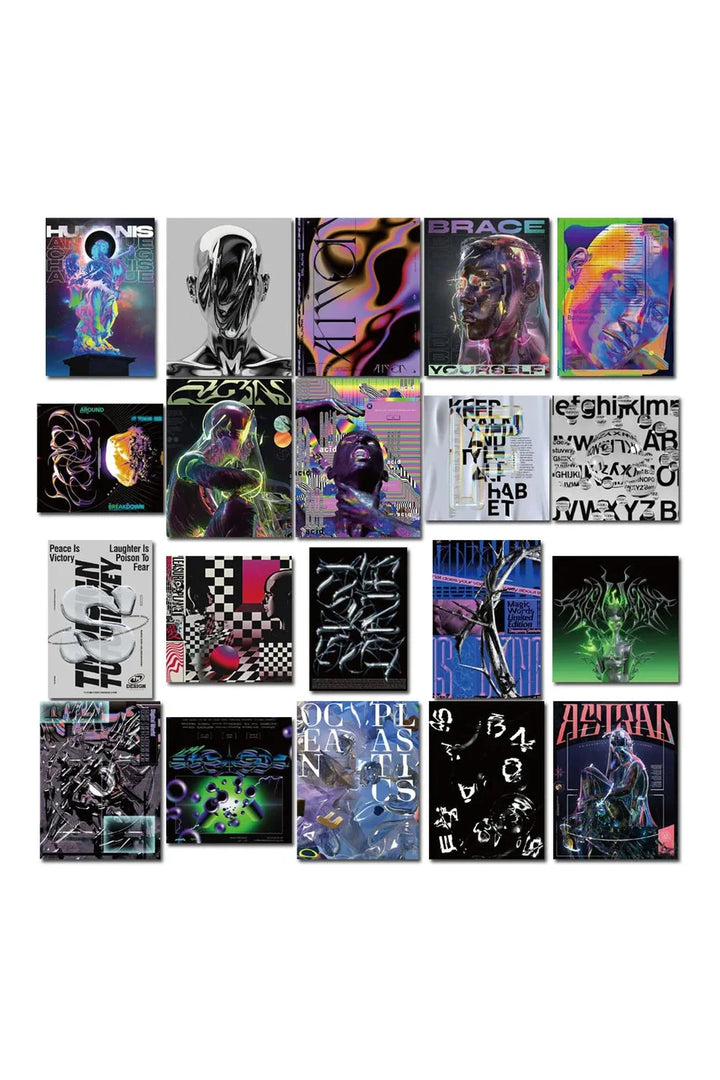 Lisslune | Acid Art Sticker