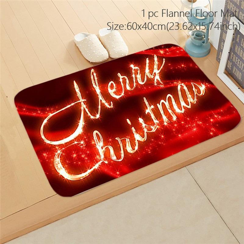 Lisslune | Cheerful Holiday Doormat for a Cheerful Welcome