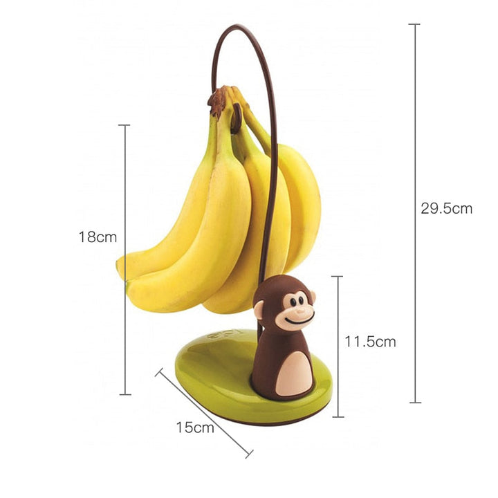 Lisslune | Monkey Shape Kitchen Banana Hanger Stand