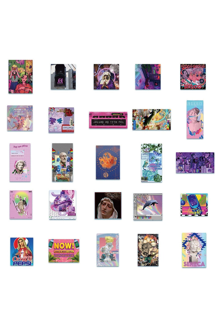 Lisslune | Vaporwave Sticker Collection