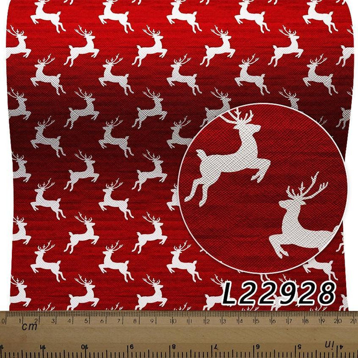Lisslune | Elegant Christmas Themes A4 Synthetic Leather - Premium 22*30cm Craftsmanship