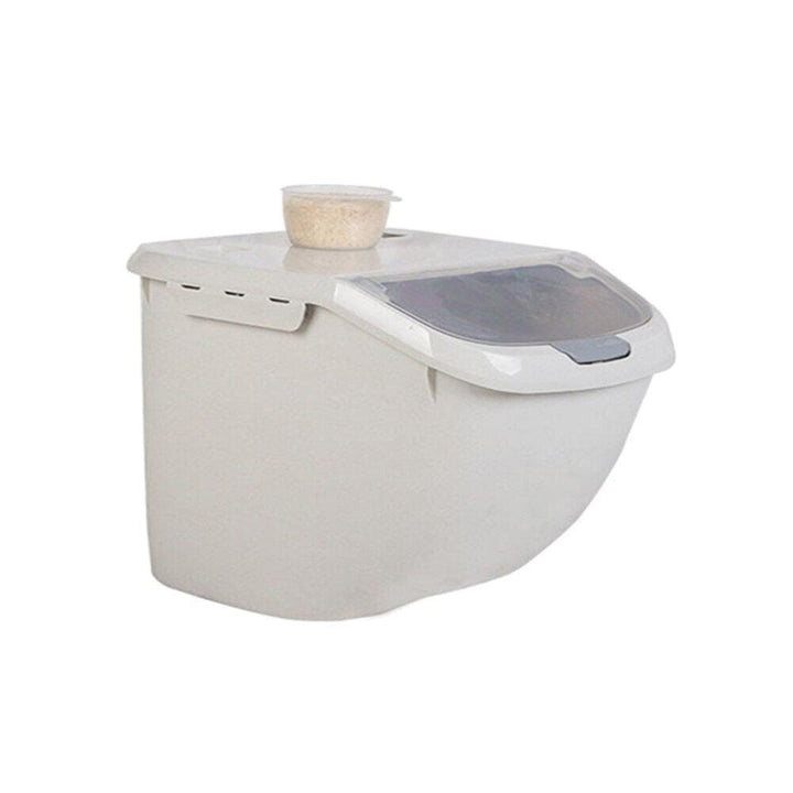 Lisslune | 6 kg airtight rice storage container with practical flip lid