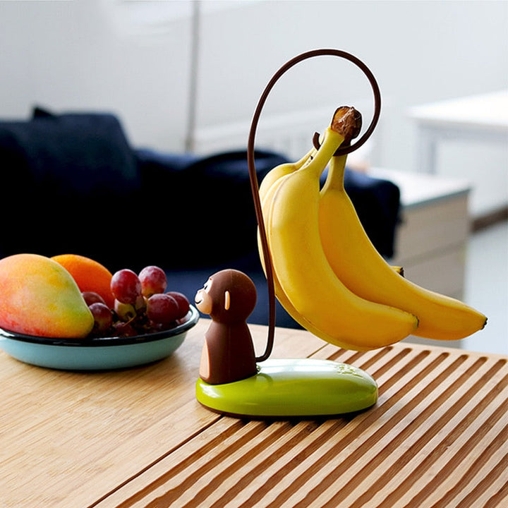 Lisslune | Monkey Shape Kitchen Banana Hanger Stand