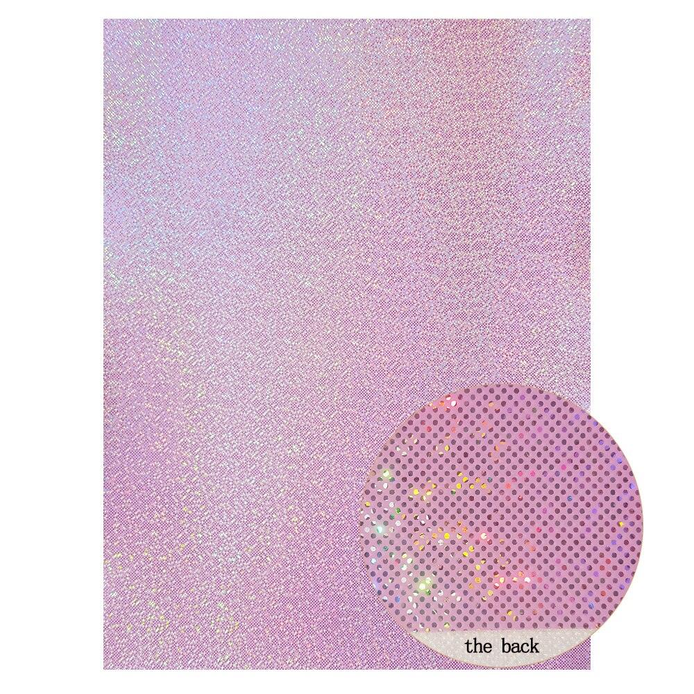 Lisslune | Sparkling Pink Faux Leather Crafting Sheets - Elevate your DIY projects