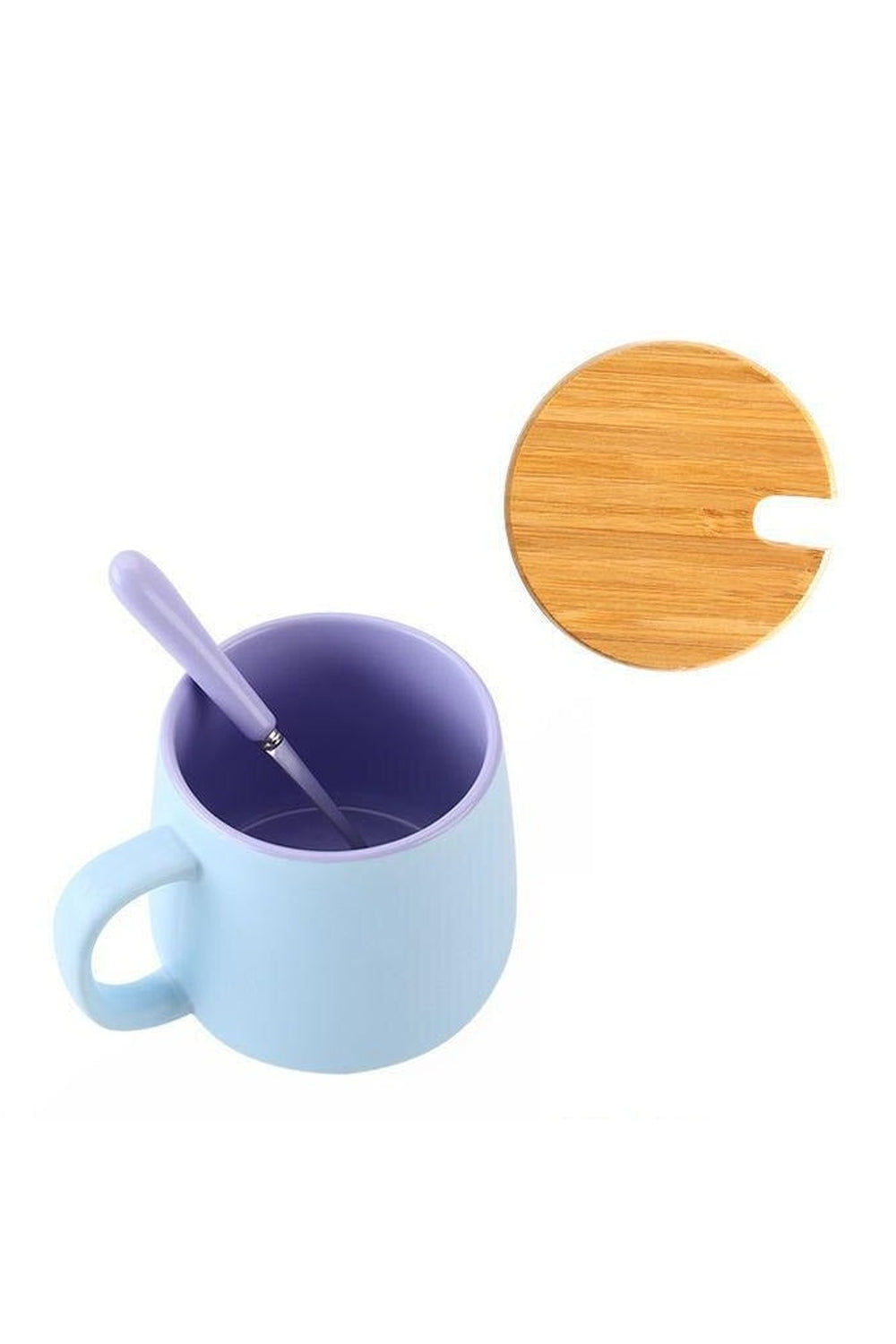 Lisslune | Ceramic mug with lid