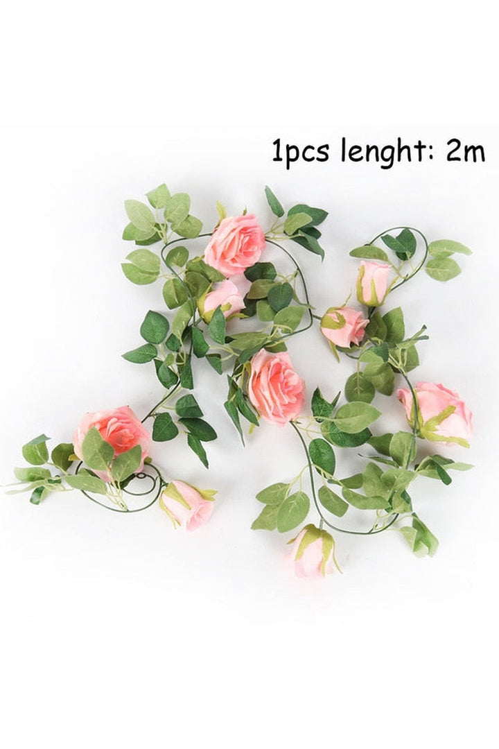 Lisslune | artificial rose plant garland