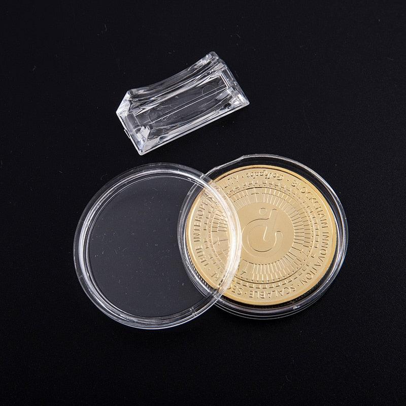Lisslune | Deluxe Acrylic Showcase for 4cm Commemorative Coins - Protect and Present Your Treasures