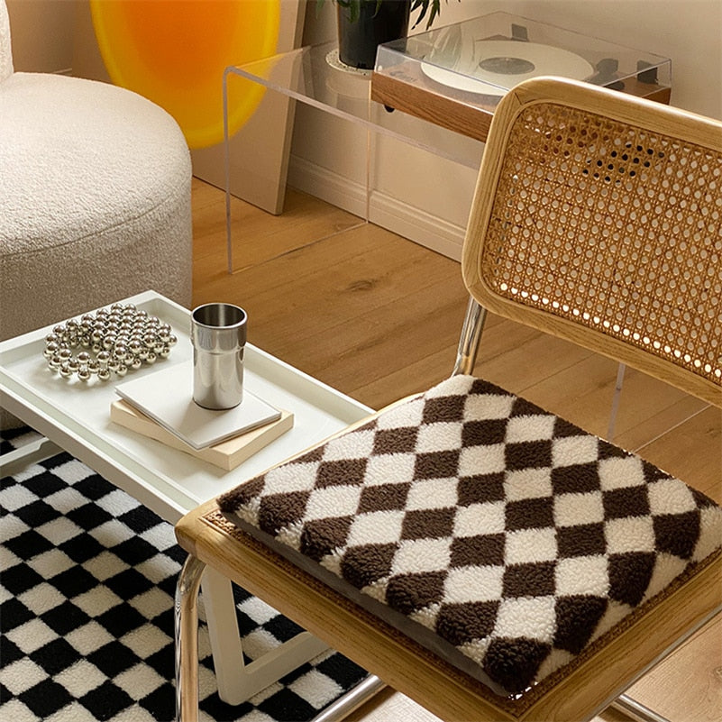 Lisslune | PlaidComfort - Classic Checked Pillow