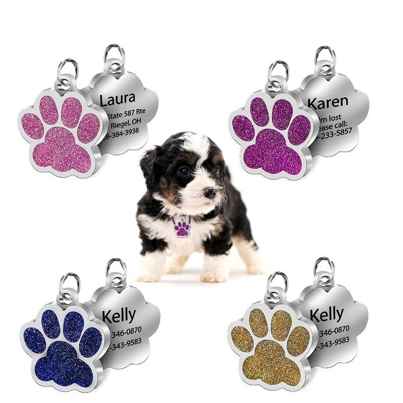Lisslune | Personalized cat and dog collar tags