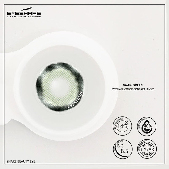 Rynx Swan Green 14.5mm 1 Pair | 1 Year