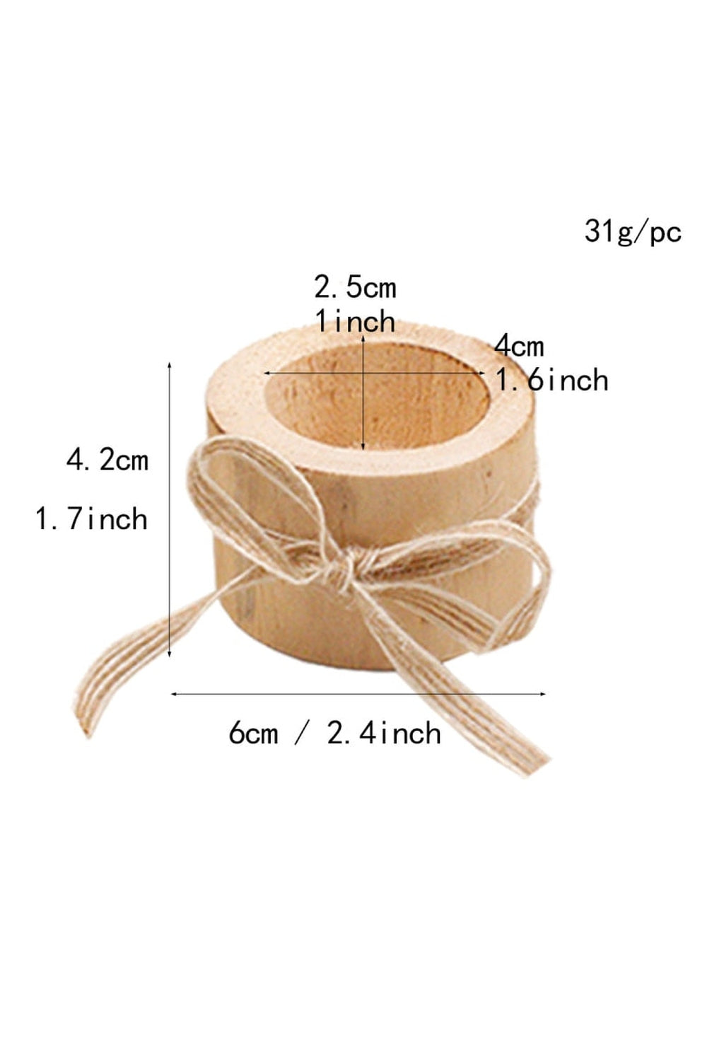 Lisslune | Wooden candle holder art
