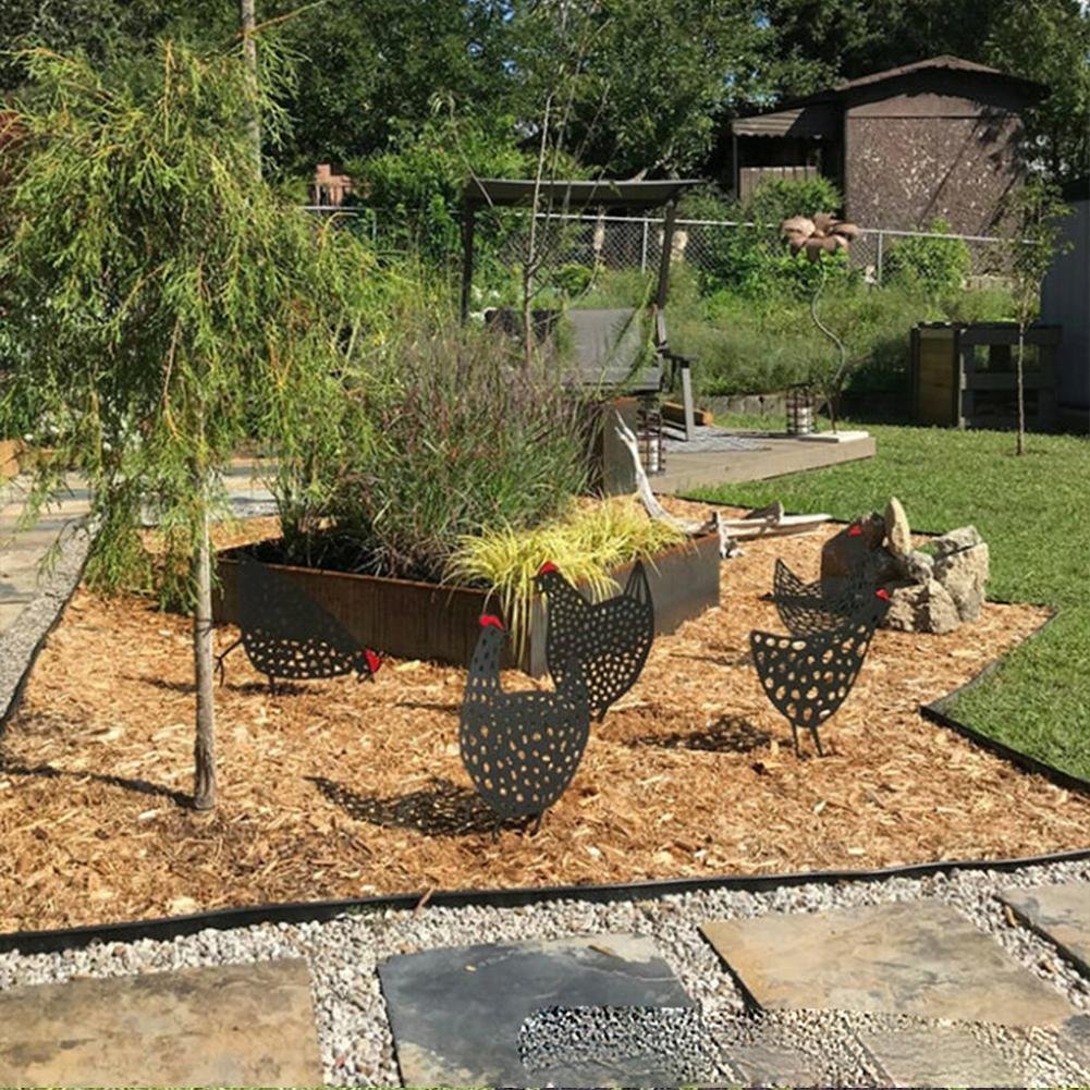 Lisslune | Chicken Stand Decoration for the Garden