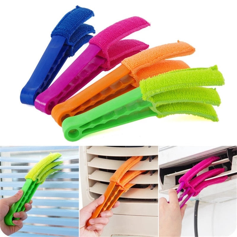 Lisslune | Microfiber Car Air Conditioner Vent Quick Cleaning Brush