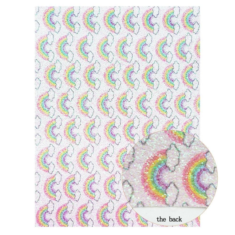 Lisslune | Shimmering DIY Fabric Bundle: Perfect for Hair Bows and Creative Craft Projects