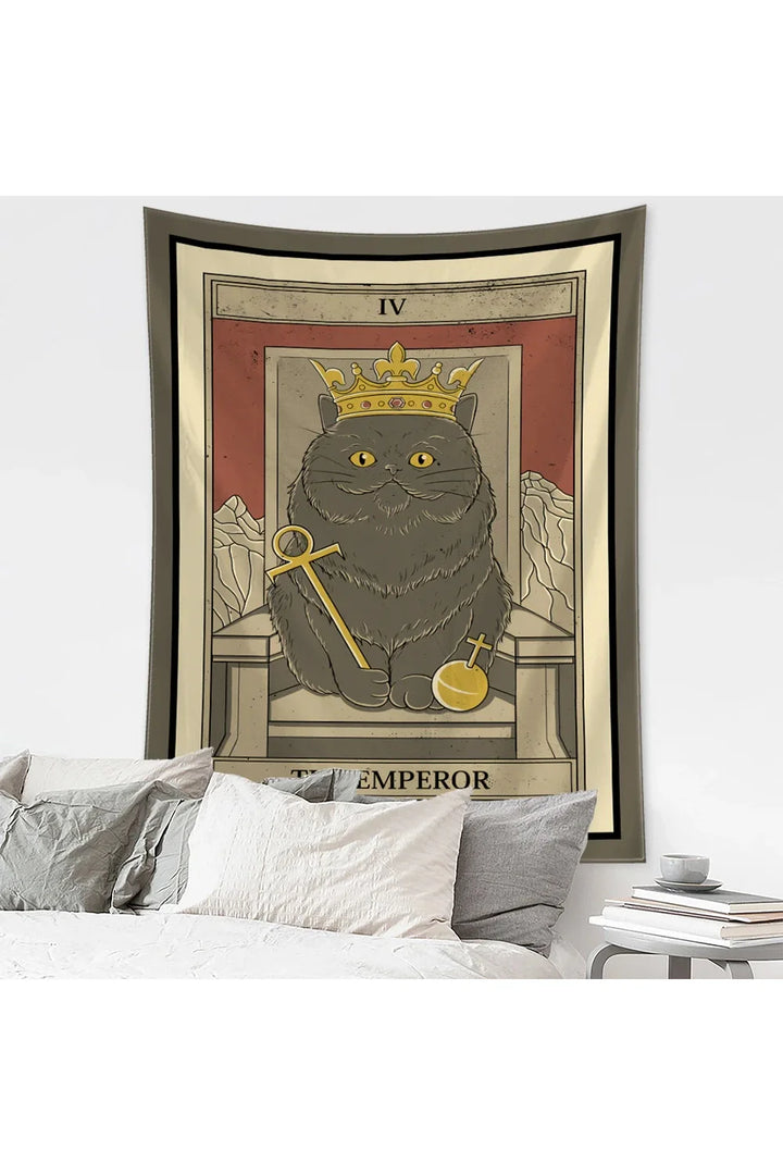 Lisslune | Cat Witchcraft Tapestry