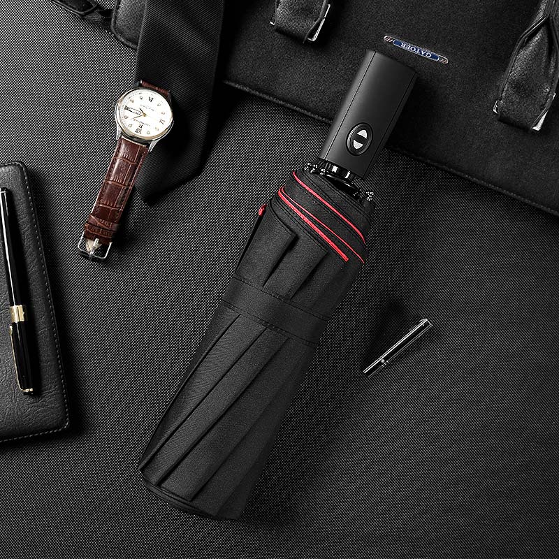 Lisslune | StormShield Automatic Umbrella – Windproof Storm Umbrella with Reversed Closing Mechanism
